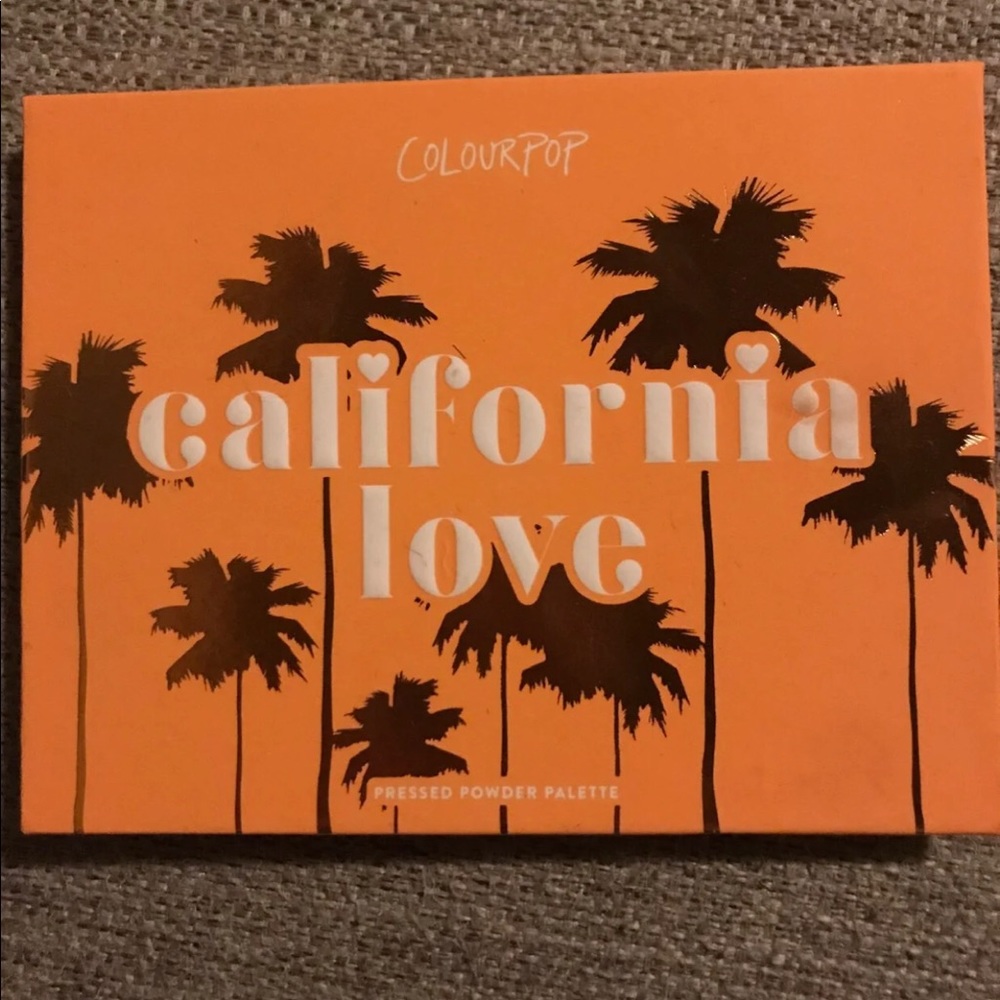 California love eyeshadow palette